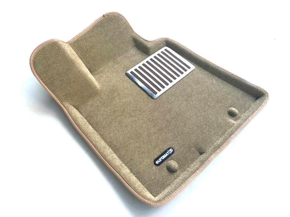 Коврики салона текст. 3D euro-std KIA Sportage (2016-) (EM3D) (БЕЖ) NP1